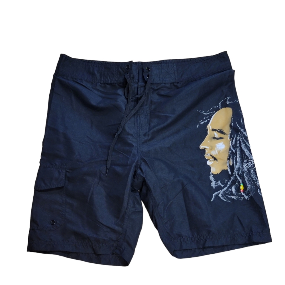 Zion Rootswear Bob Marley Boadshorts Size 2XL